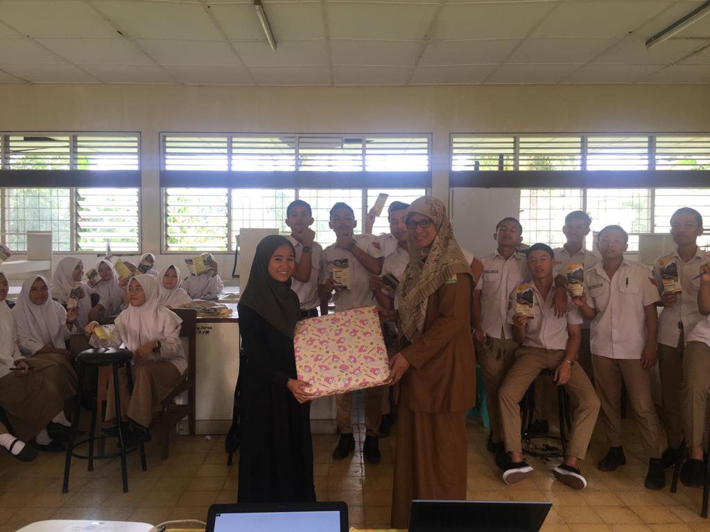 BEM Fapet Unisma Sosialisasi Prospek Dunia Peternakan Era Milenial di SMK-PP Negeri Saree Aceh