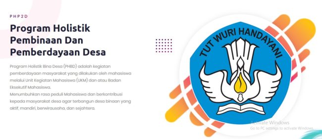 Pendaftaran Program Holistik Pembinaan dan Pemberdayaan Desa (PHP2D) 2020
