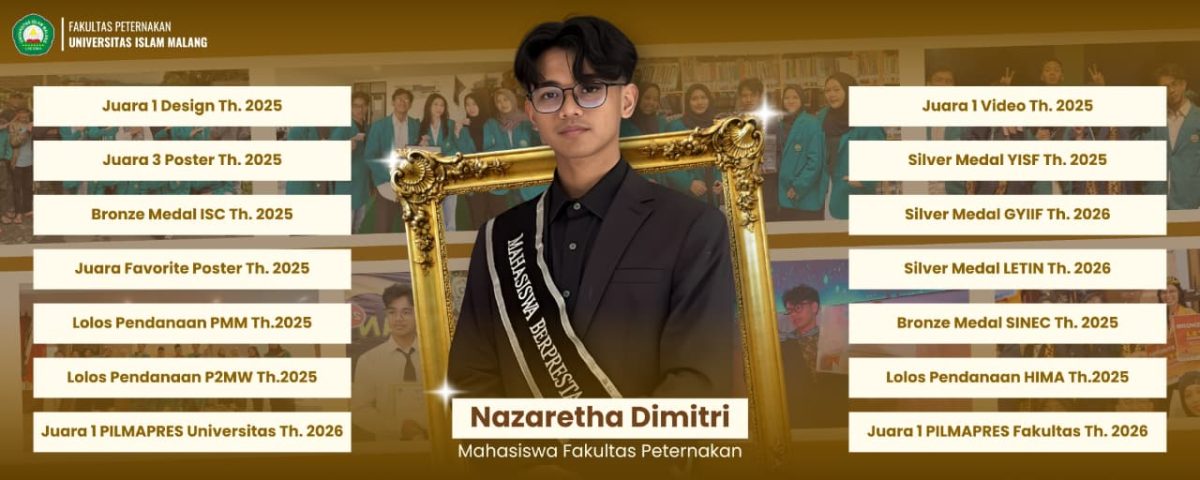 Mahasiswa Berprestasi dari Fapet Unisma
